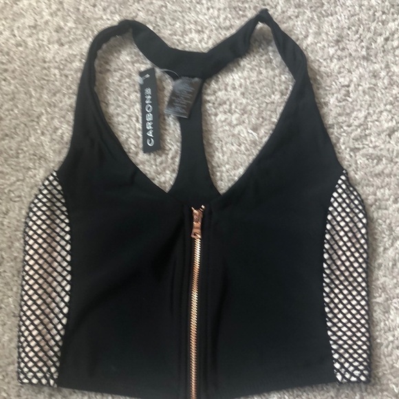 Blue Life | Fishnet Workout Top - Picture 1 of 3